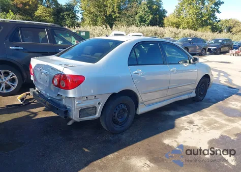 2008 Toyota Corolla S z USA, uszkodzony, nr VIN 1NXBR32E28Z016094